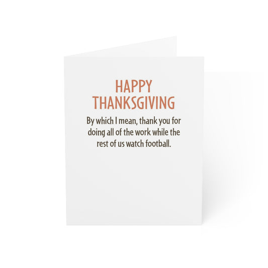 Funny Thanksgiving Cards With Envelopes, Happy Friendsgiving Greeting Cards