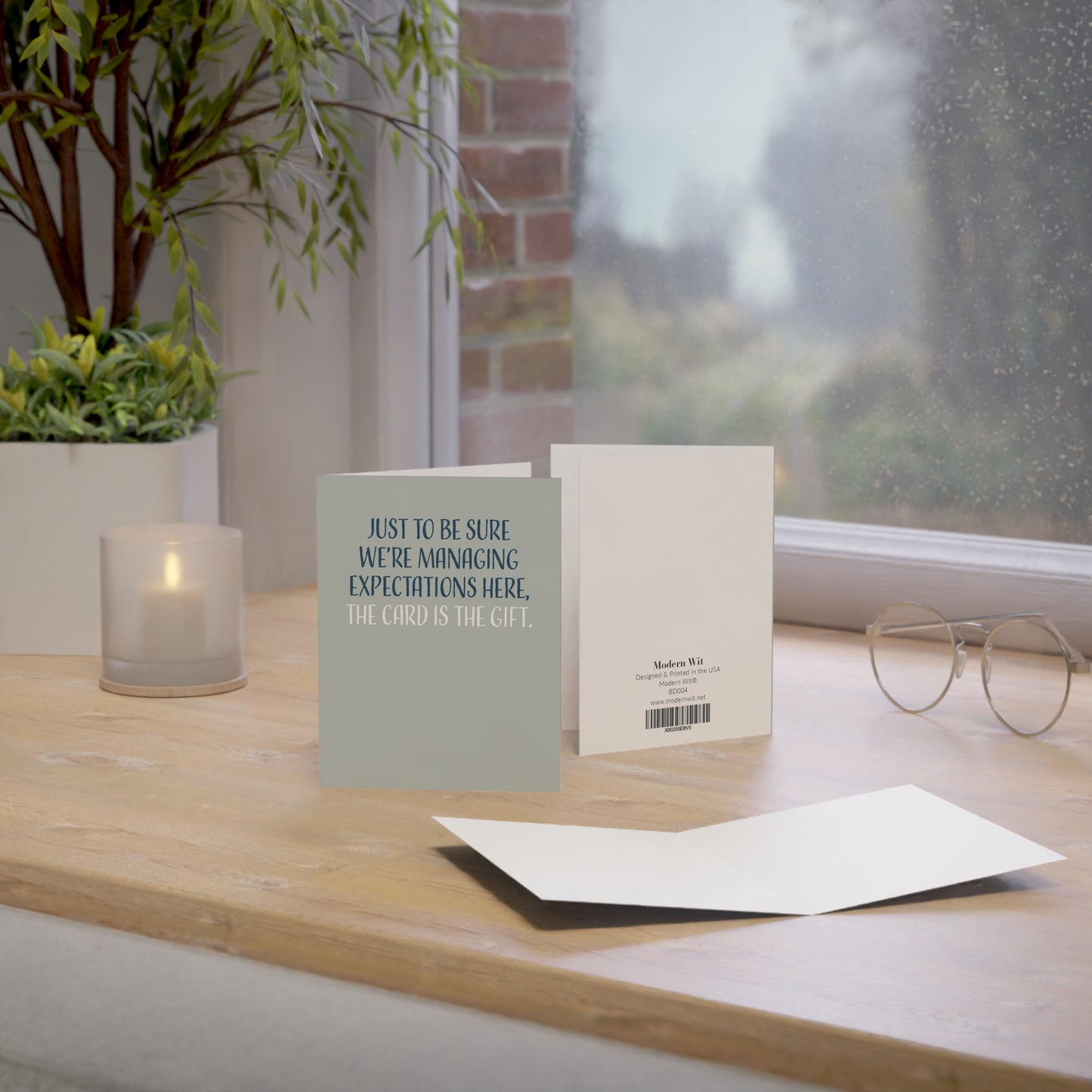 Happy Birthday Card, The Card Is The Gift