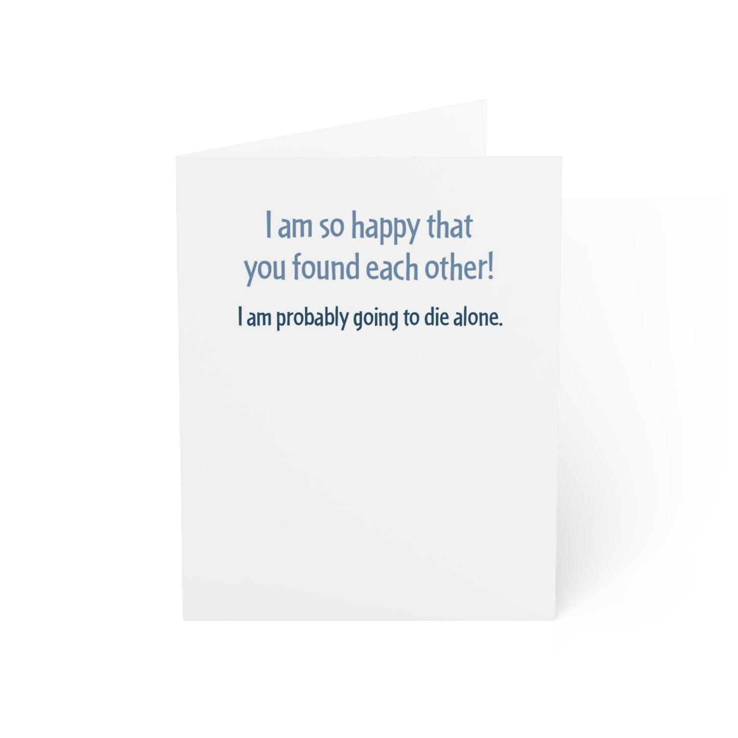 Funny Wedding Card, Bridal Shower, Couple, Engagement Greeting Card