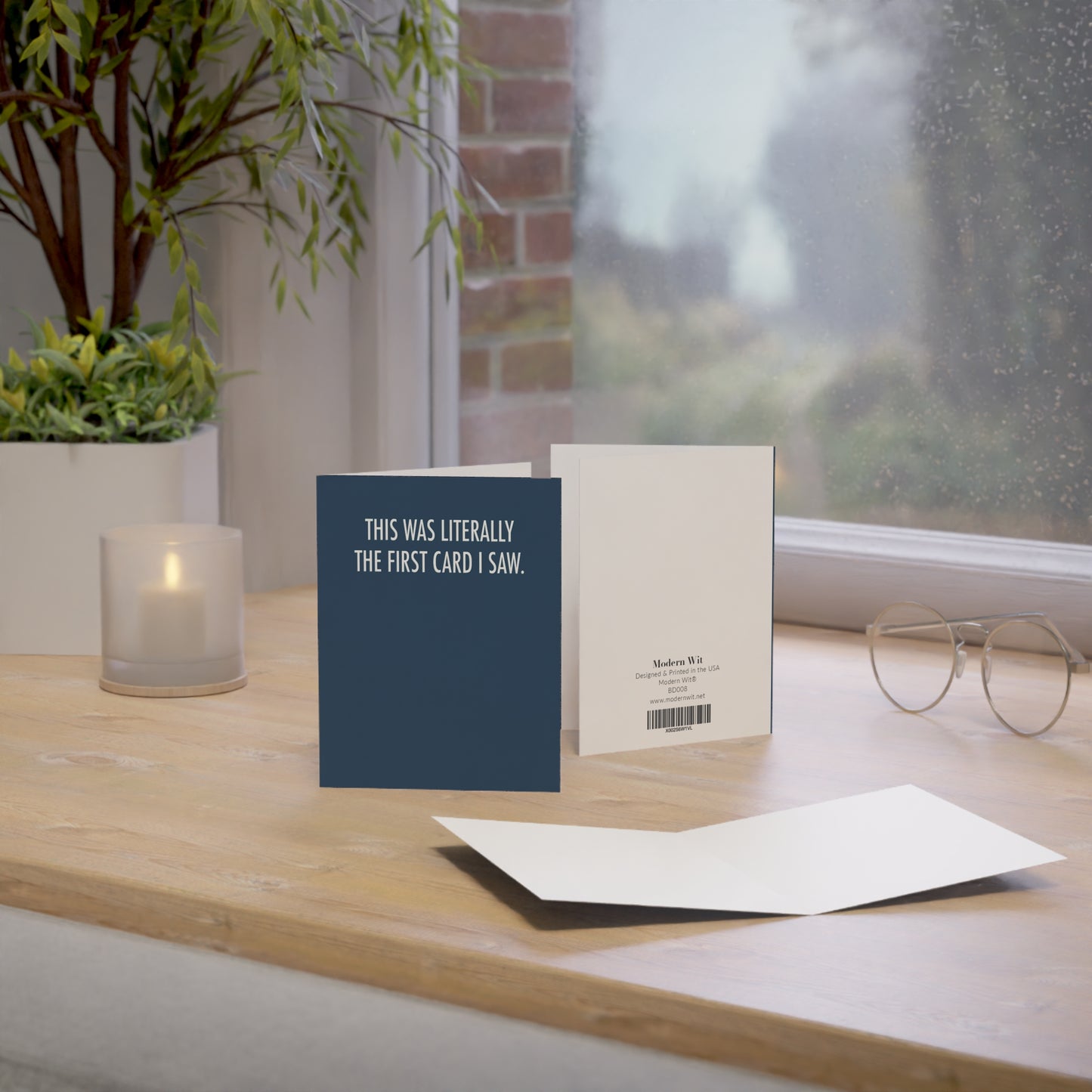 Funny Birthday Greeting Cards For Men and Women, This Was Literally The First Card I Saw