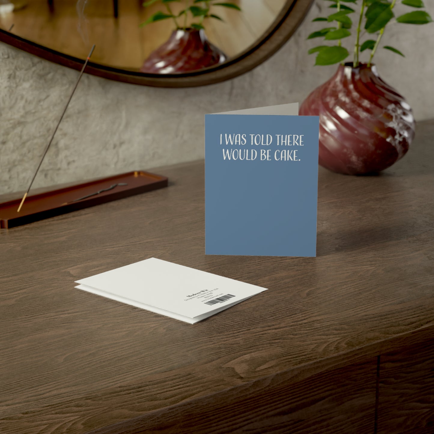 Funny Birthday Cards For Women & Men, I Was Told There Would Be Cake