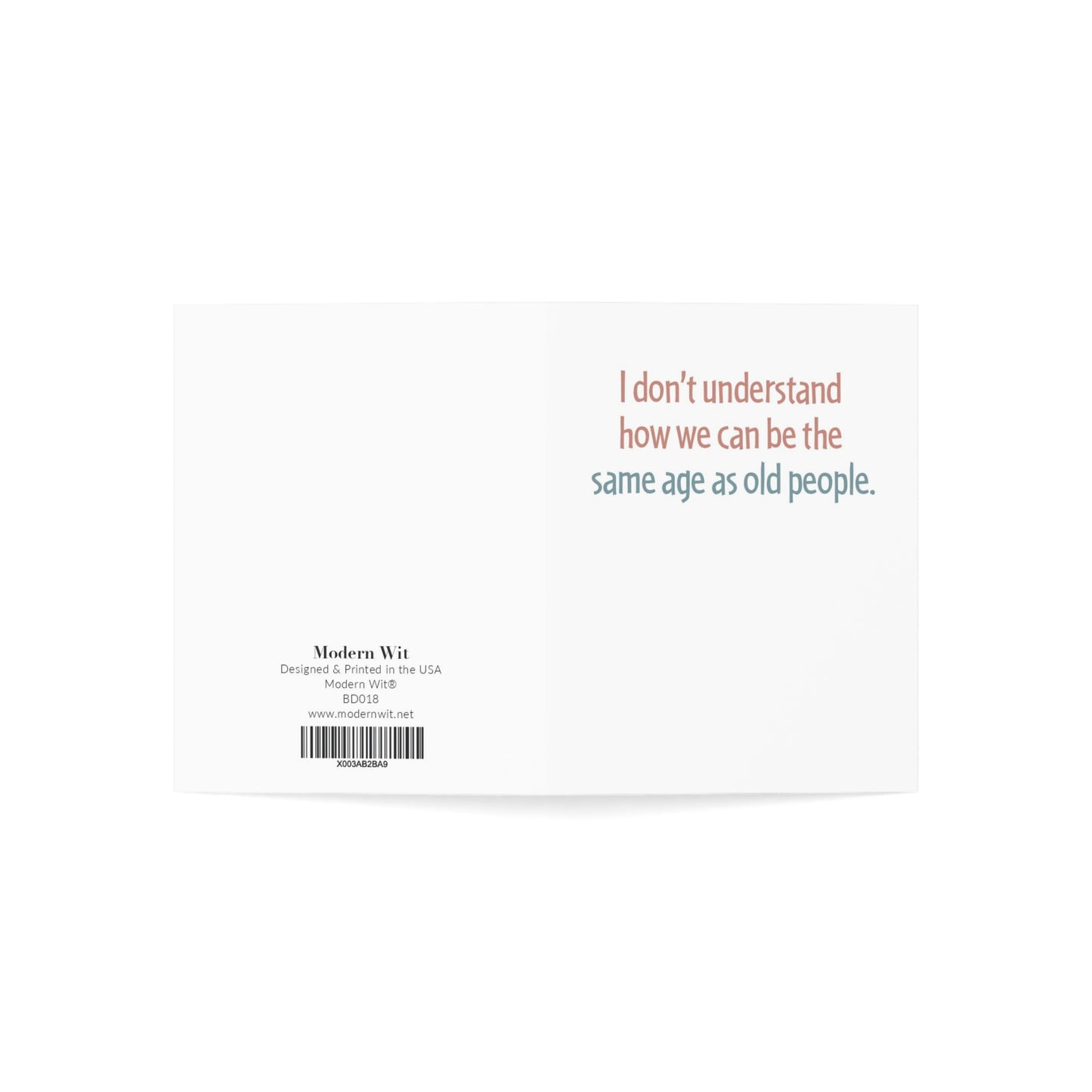 Happy Birthday Funny Greeting Card With Envelope