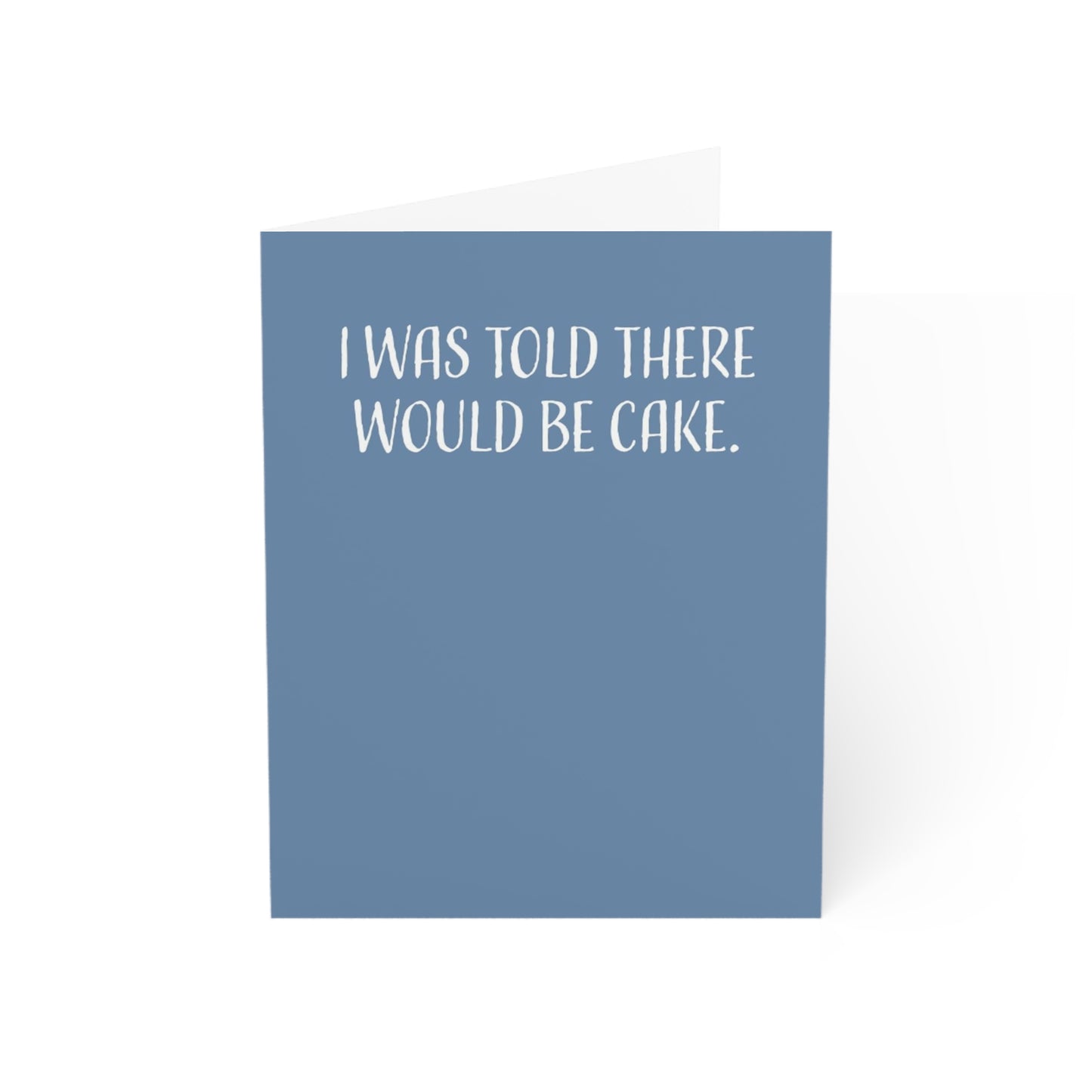 Funny Birthday Cards For Women & Men, I Was Told There Would Be Cake
