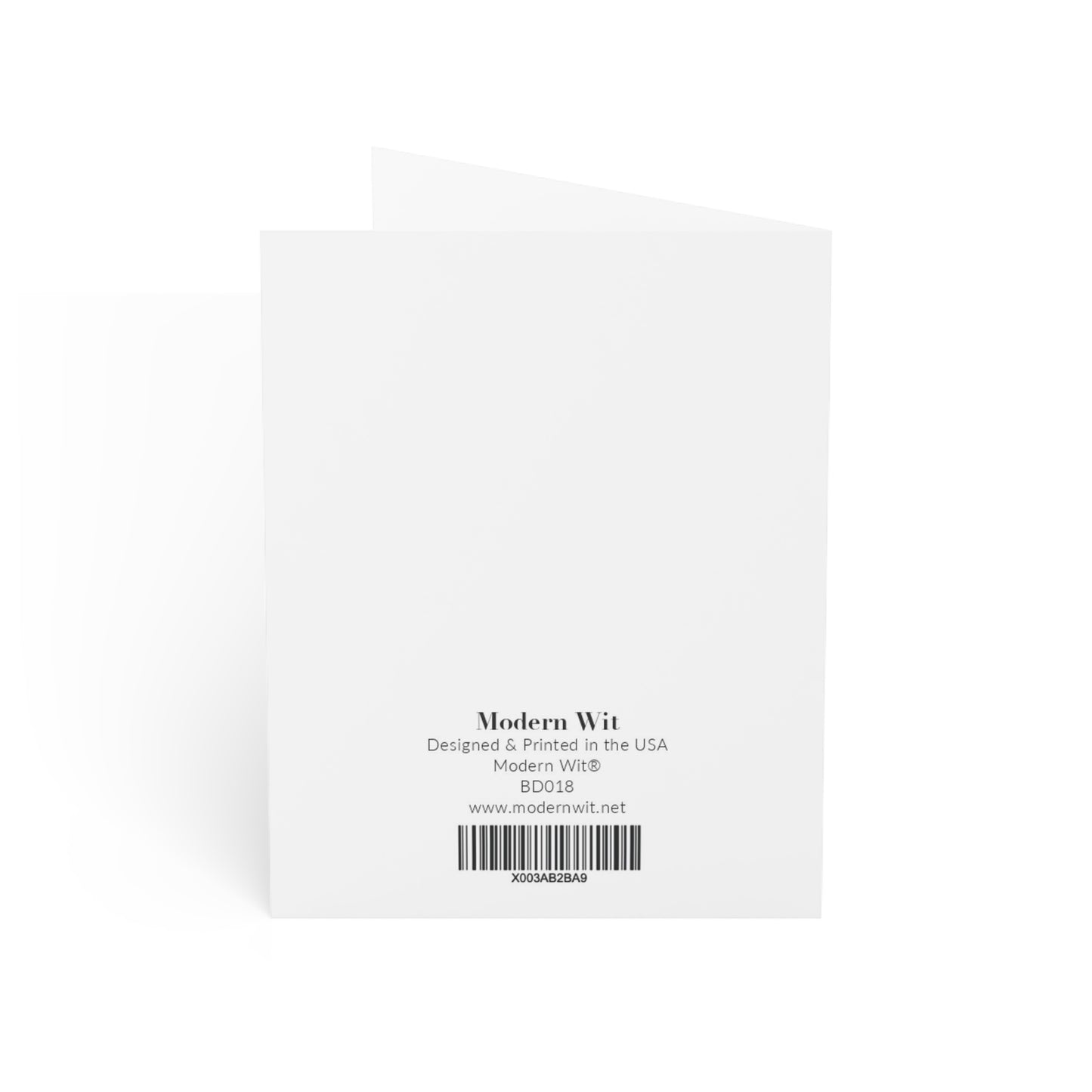 Happy Birthday Funny Greeting Card With Envelope