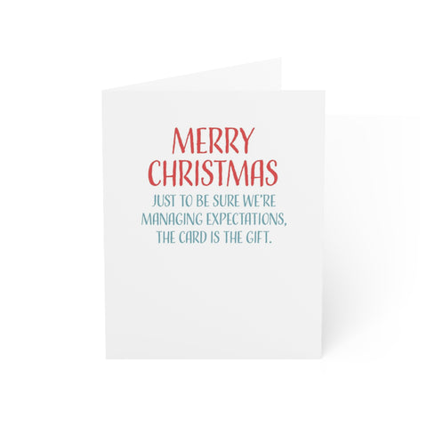 Funny Christmas Cards Boxed With Envelopes, Tis The Season For Family Dysfunction