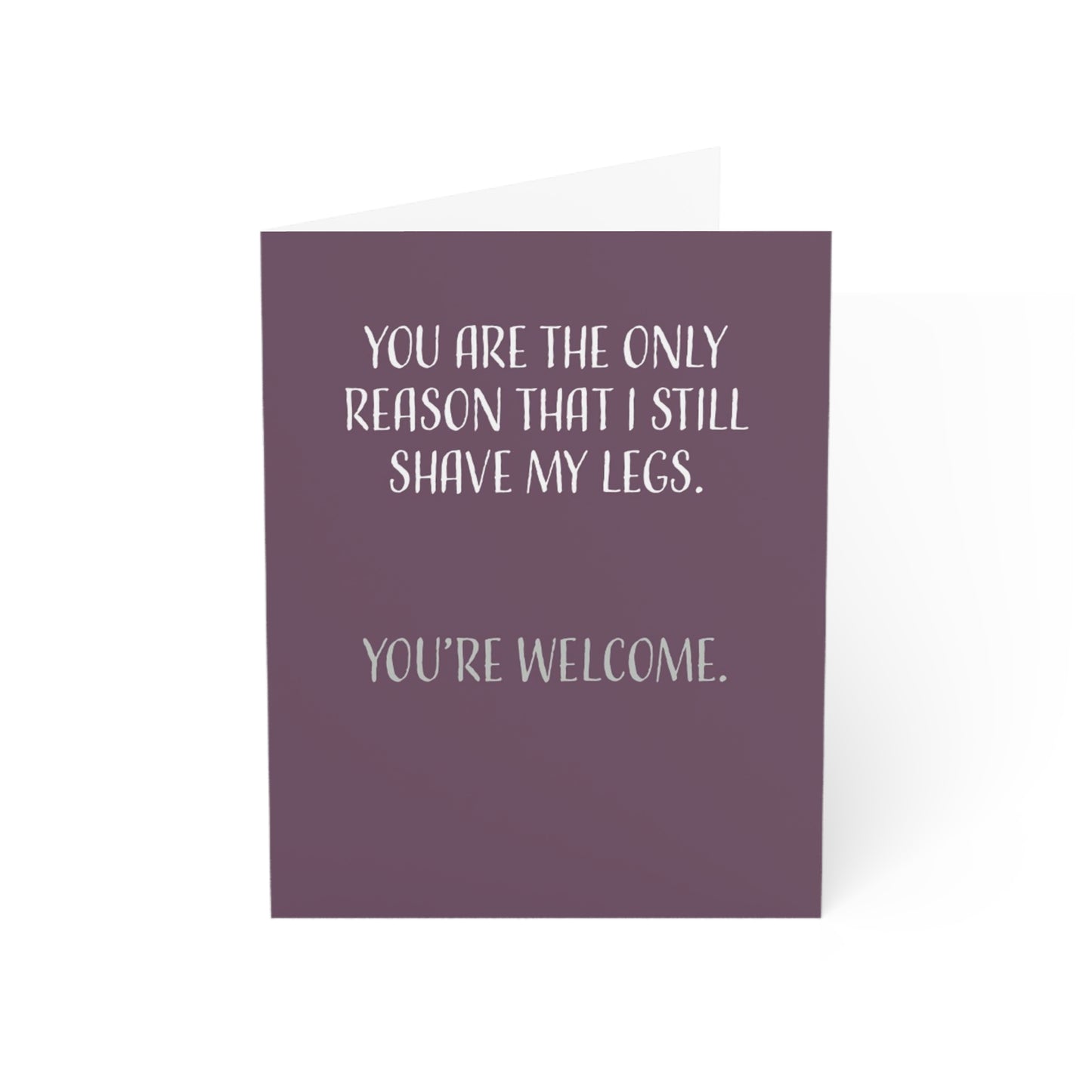 Anniversary Husband or Wife, Funny Valentines Day For Him or Her, I Love You Greeting Card